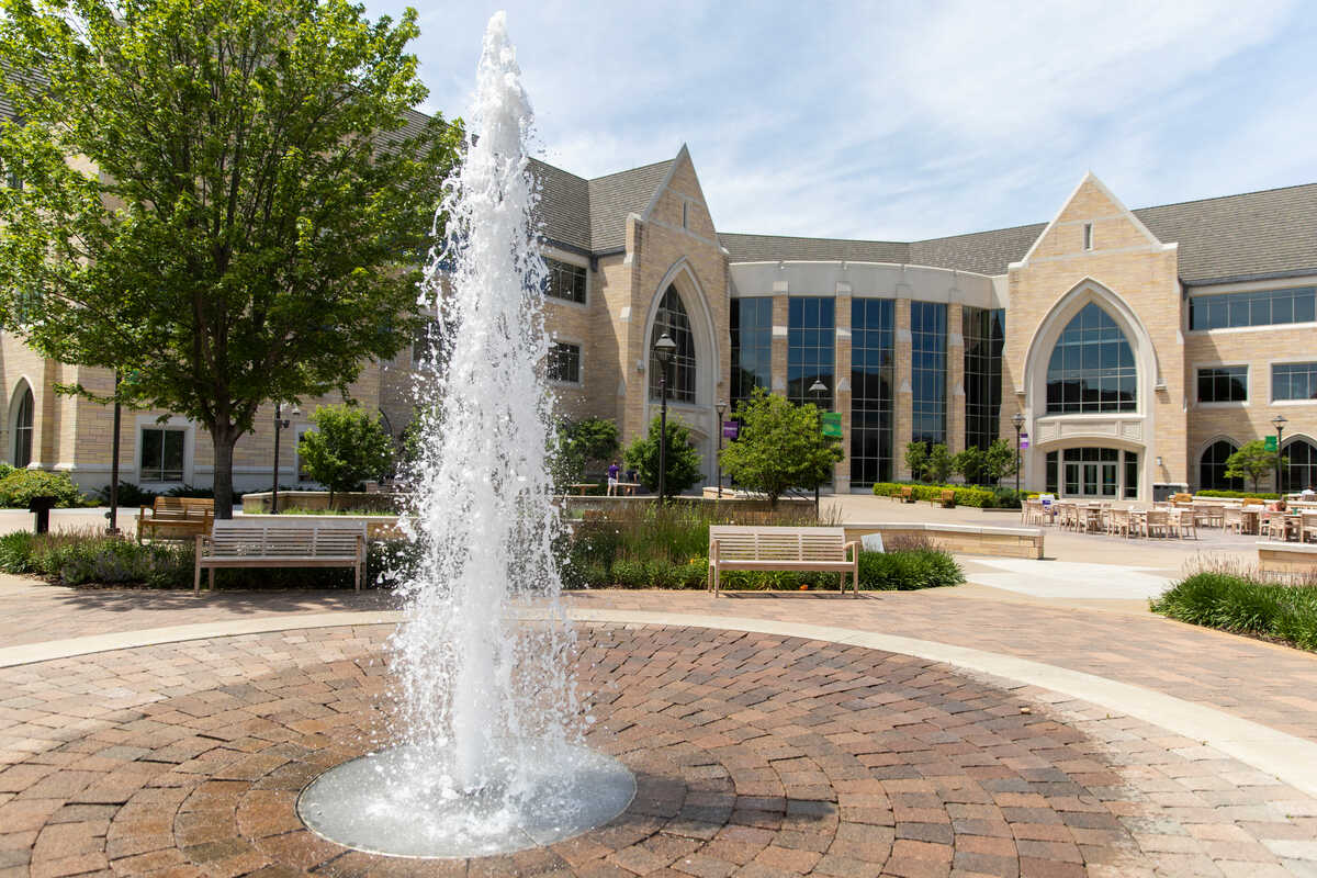 Exterior view of the Anderson Student Center