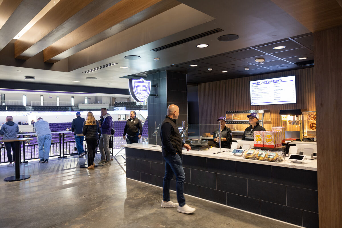 Concessions being sold at Anderson Arnea