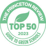 logo for top  50 green colleges
