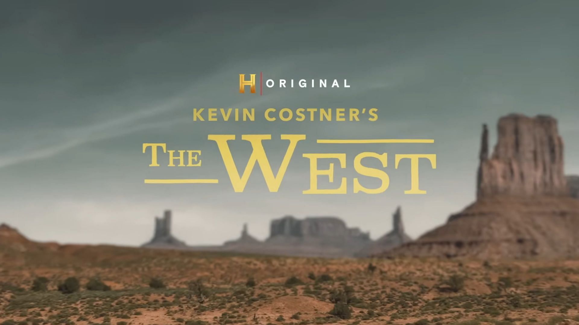 History Channel's Kevin Costner's The West Title Promo Image