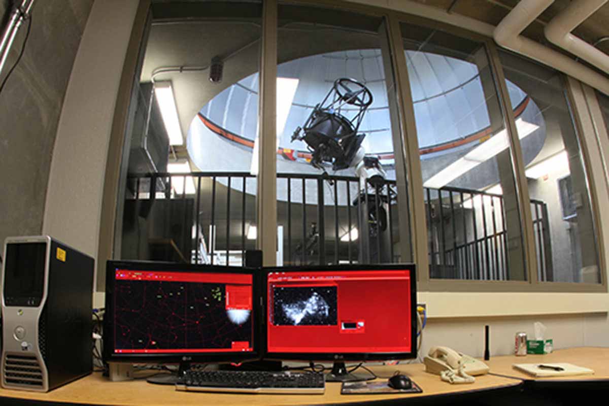 University of St. Thomas OBS Control Room.