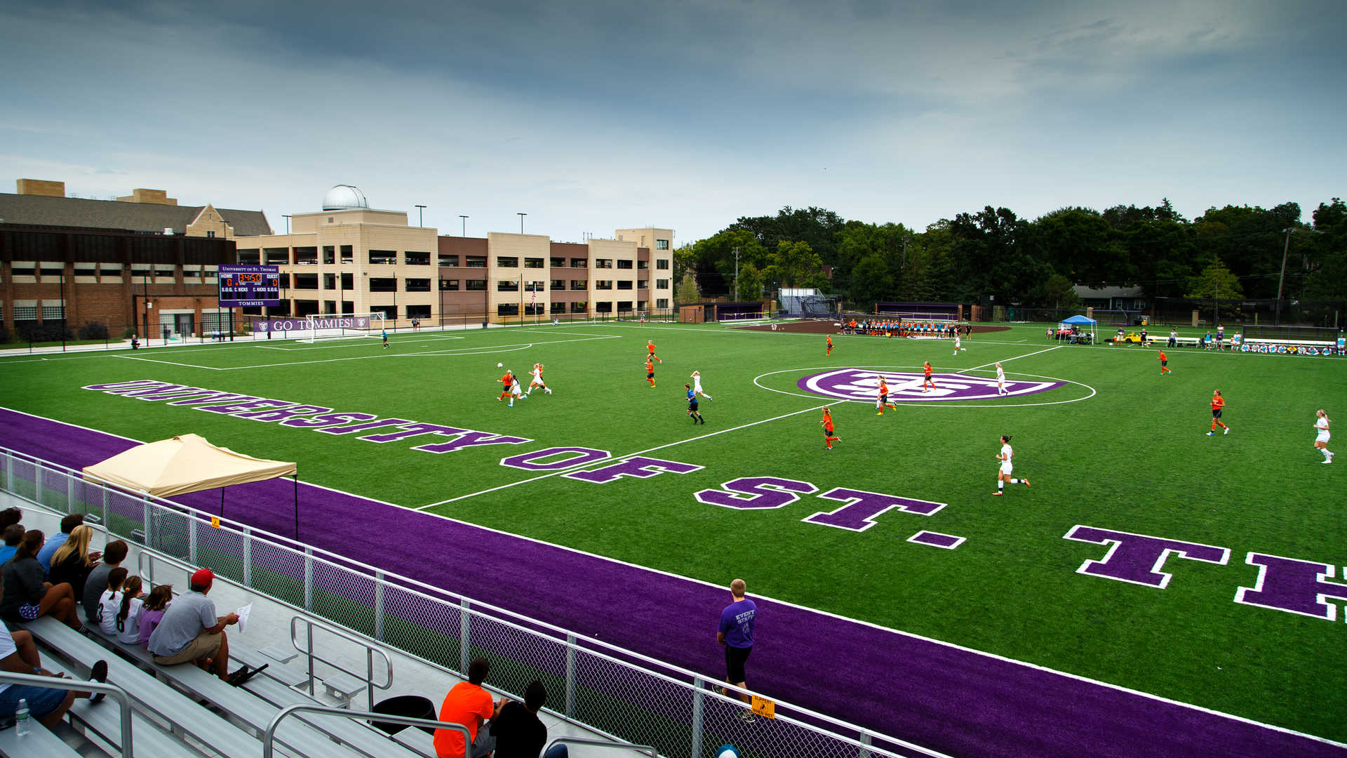 St. Thomas women's soccer at the South Field