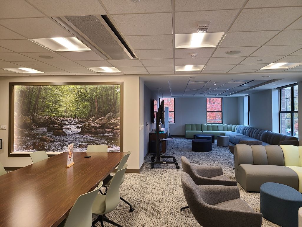 Interior view of mental health space
