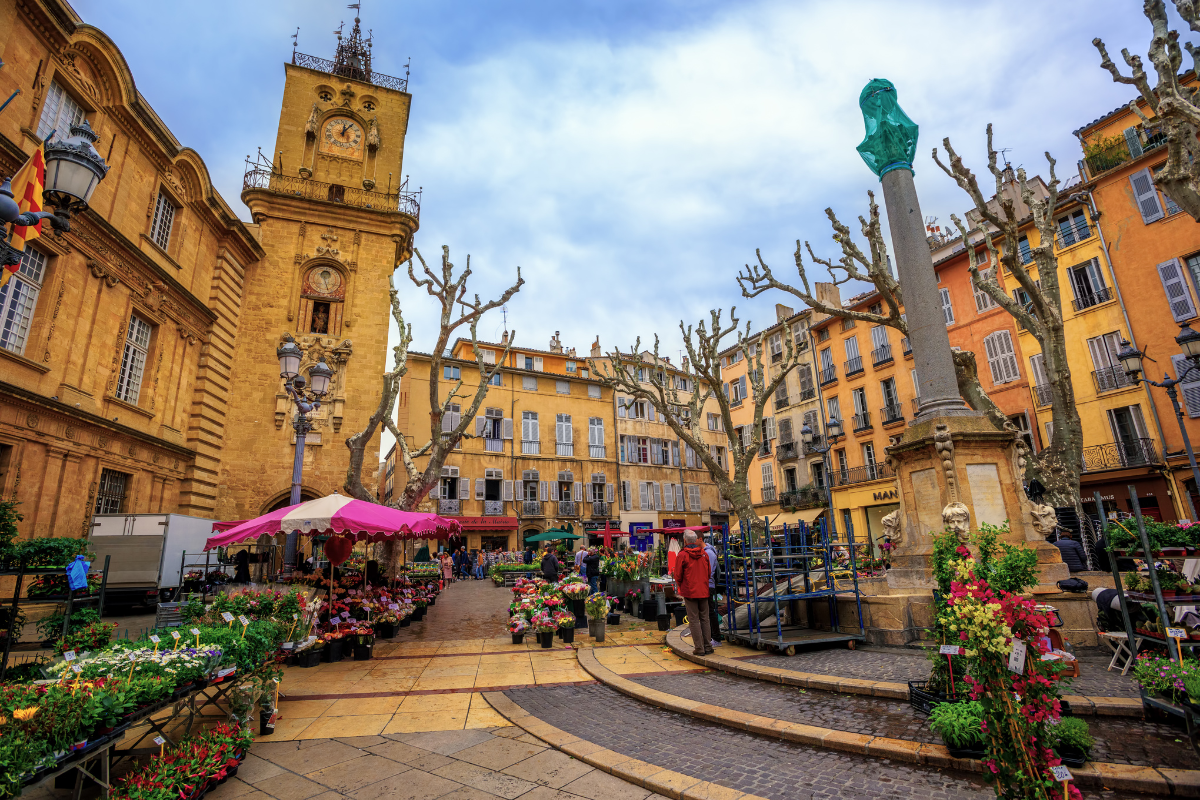 Aix-en-Provence town square