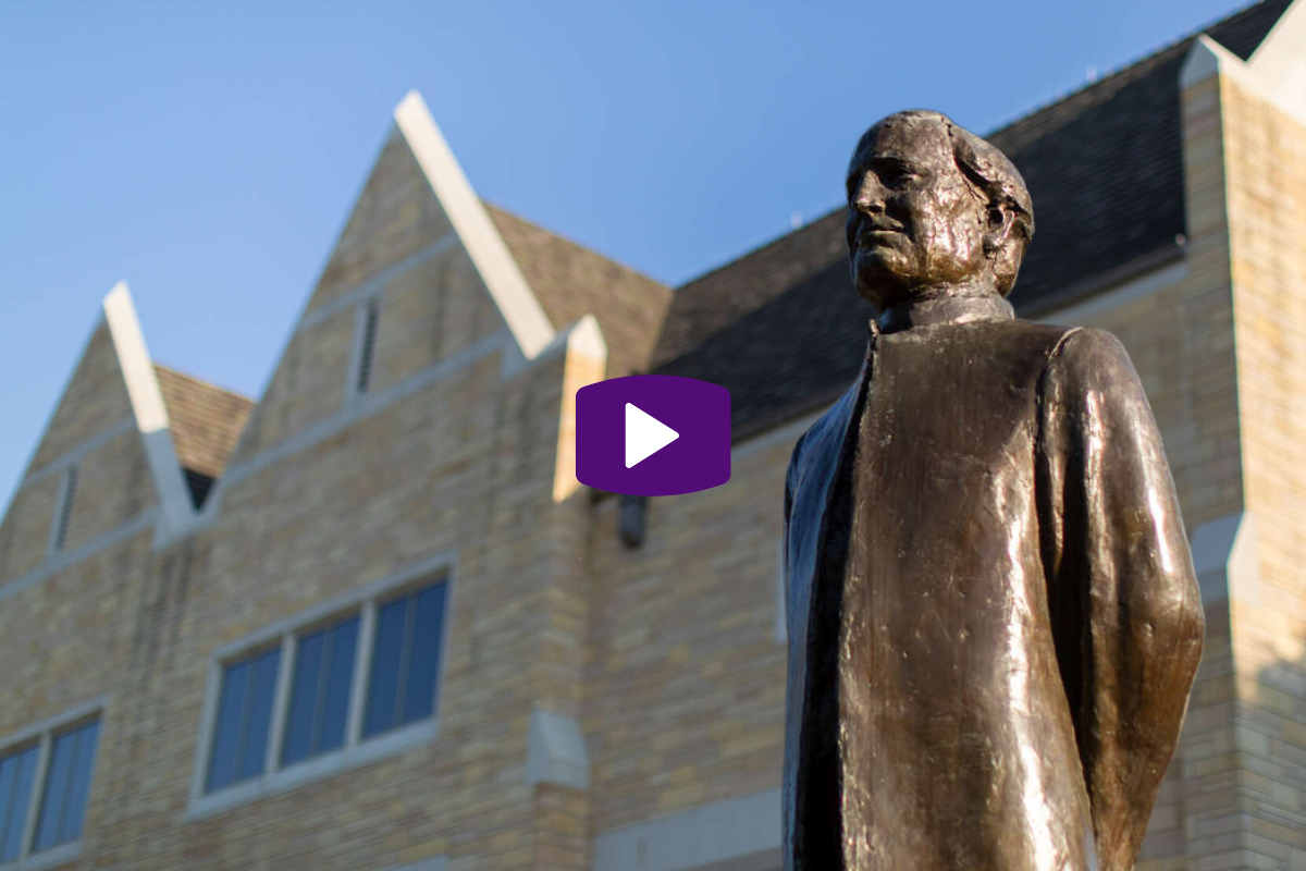 Statue of Arch Bishop John Ireland