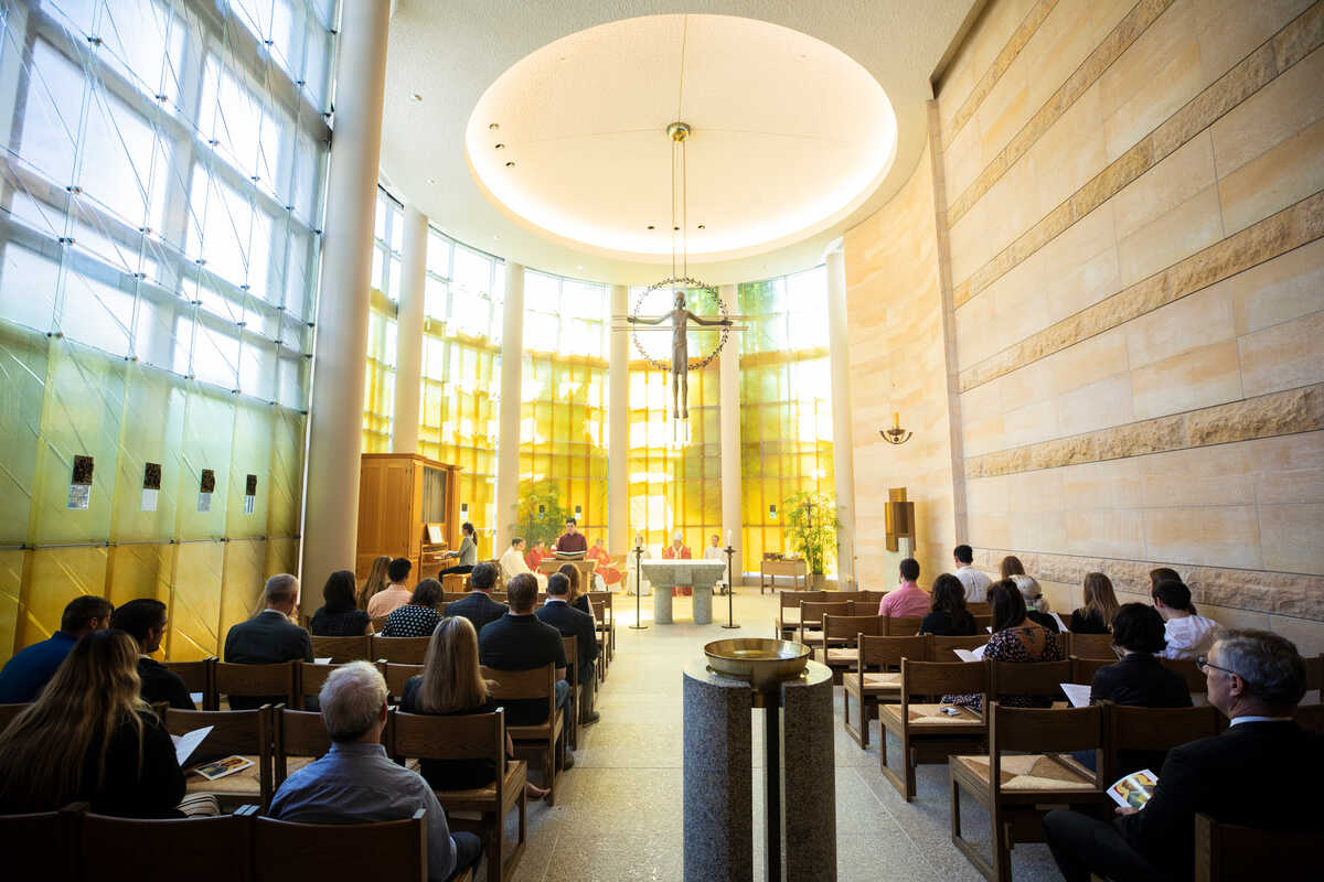 Mass in Chapel of St. Thomas More