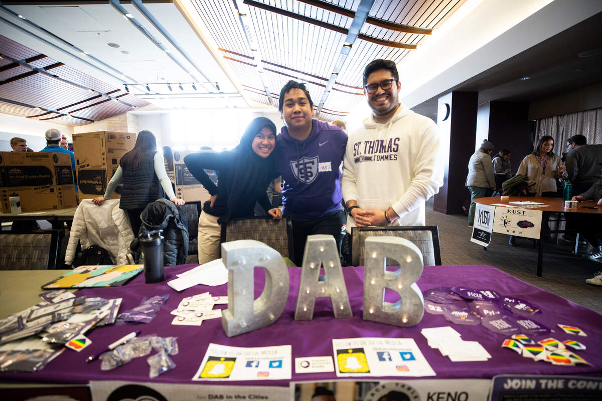 DAB members at activity fair