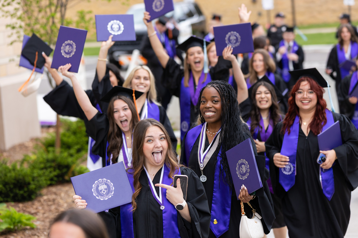 Graduates celebrate