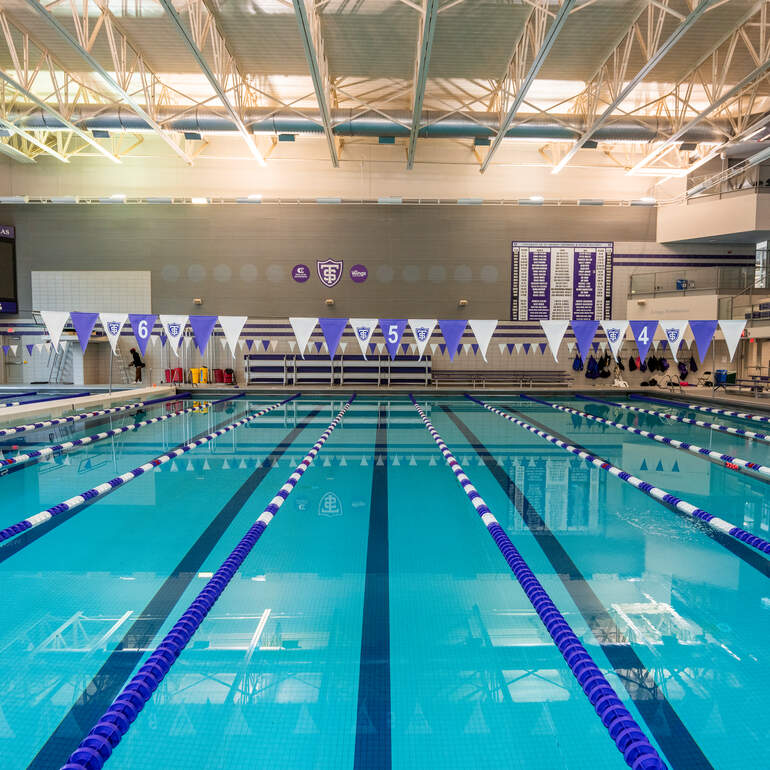 indoor swimming pool at the university of st thomas