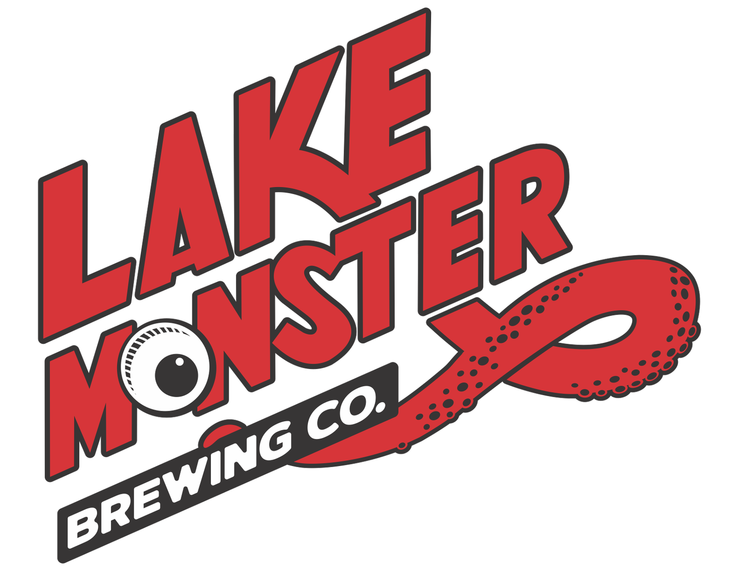 lake monster brewing logo